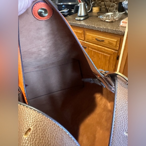 NWOT Burnt Orange Tote - Picture 4 of 7